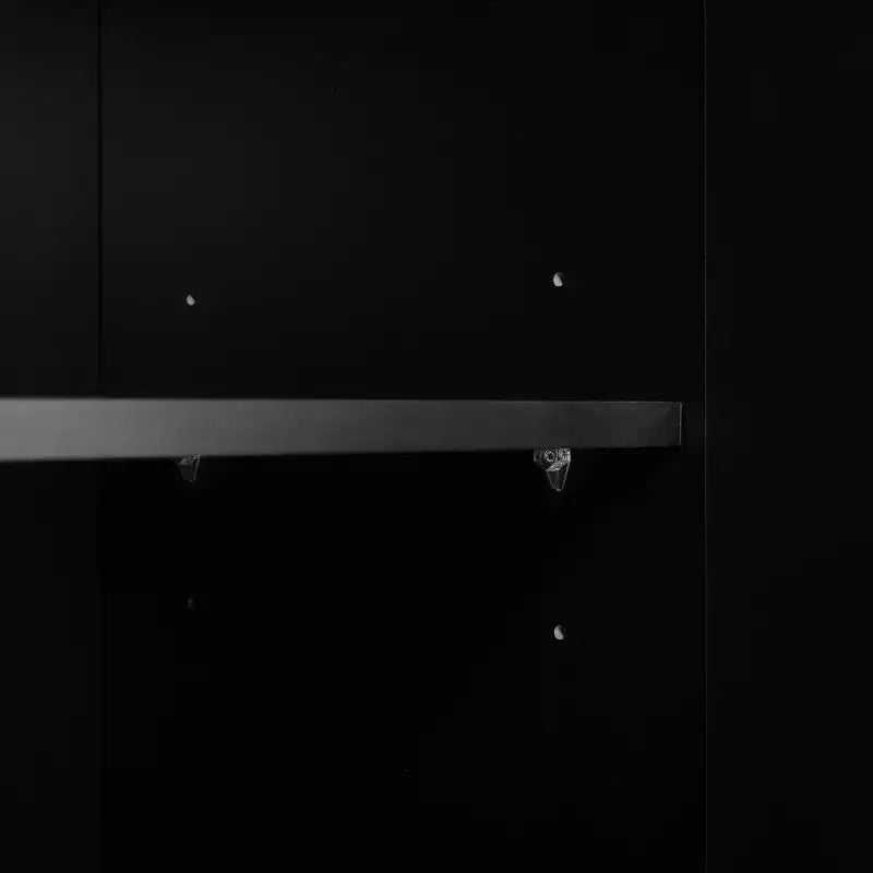 Panca contenitore 51W scarpiera mobiletto portascarpe organizzatore con cuscino, ripiani regolabili, ante ad arco e dispositivi di rimbalzo, bianco/nero