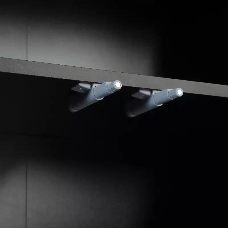 Panca contenitore 51W scarpiera mobiletto portascarpe organizzatore con cuscino, ripiani regolabili, ante ad arco e dispositivi di rimbalzo, bianco/nero