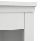 Pensile per armadio ufficio modulare effetto marmo bianco: stile rustico, superficie effetto marmo, costruzione in MDF