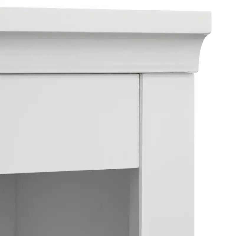 Pensile per armadio ufficio modulare effetto marmo bianco: stile rustico, superficie effetto marmo, costruzione in MDF