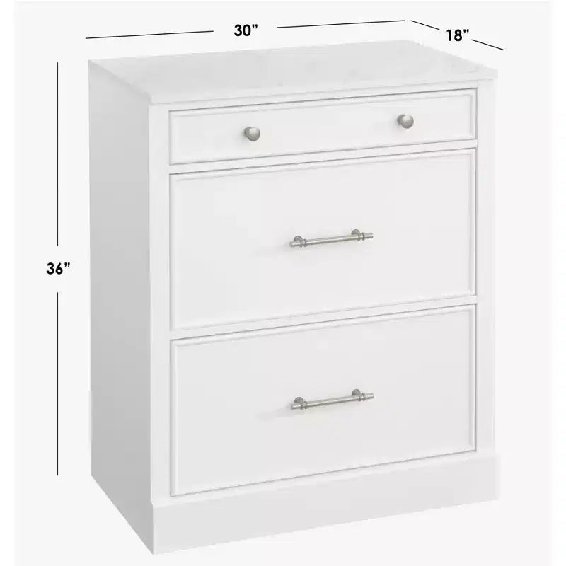 Pensile per armadio ufficio modulare effetto marmo bianco: stile rustico, superficie effetto marmo, costruzione in MDF