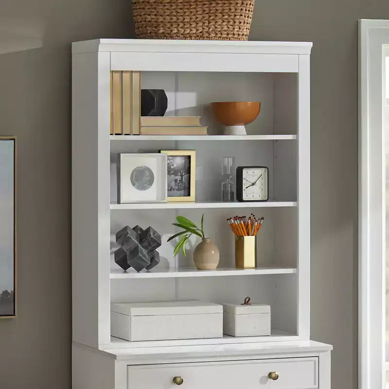 Pensile per armadio ufficio modulare effetto marmo bianco: stile rustico, superficie effetto marmo, costruzione in MDF