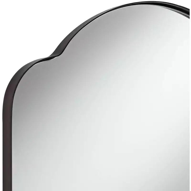Specchio da parete ad arco 22 x 36 in bronzo anticato