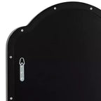 Specchio da parete ad arco 22 x 36 in bronzo anticato