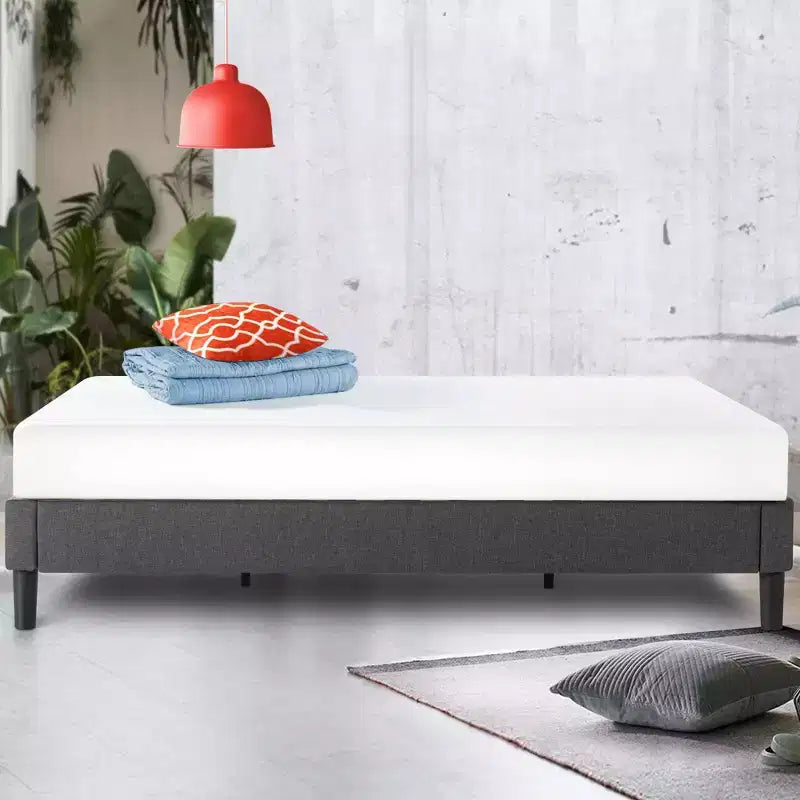 Telaio letto a piattaforma imbottito