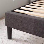 Telaio letto a piattaforma imbottito