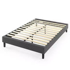 Telaio letto a piattaforma imbottito