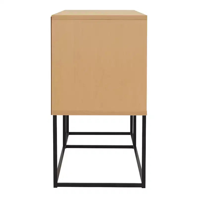 Porta TV moderno a 1 cassetto per TV fino a 65 pollici con luci a LED