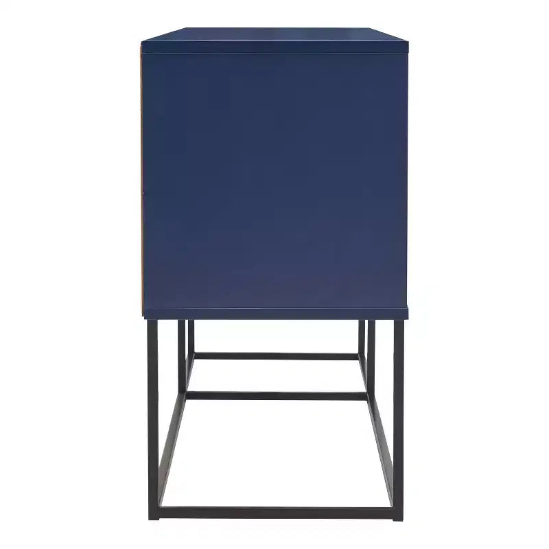 Porta TV moderno a 1 cassetto per TV fino a 65 pollici con luci a LED