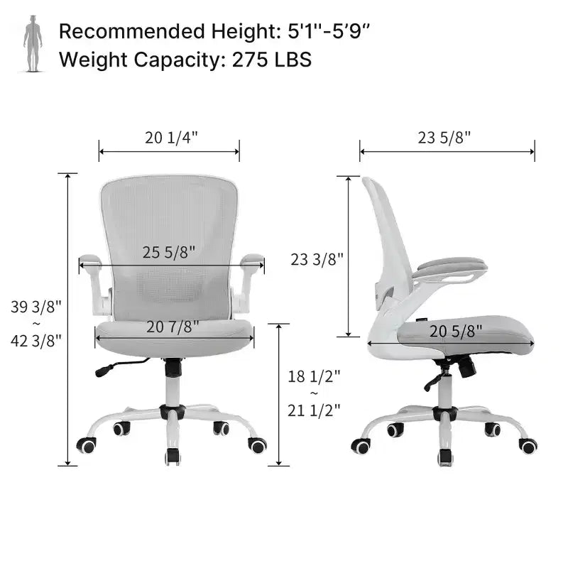 Sedia da ufficio ergonomica