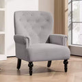 Poltrona Wingback in velluto larga 79 cm