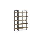 Signature Design by Ashley Montia 76 5 Shelf Bookcase, Light Brown