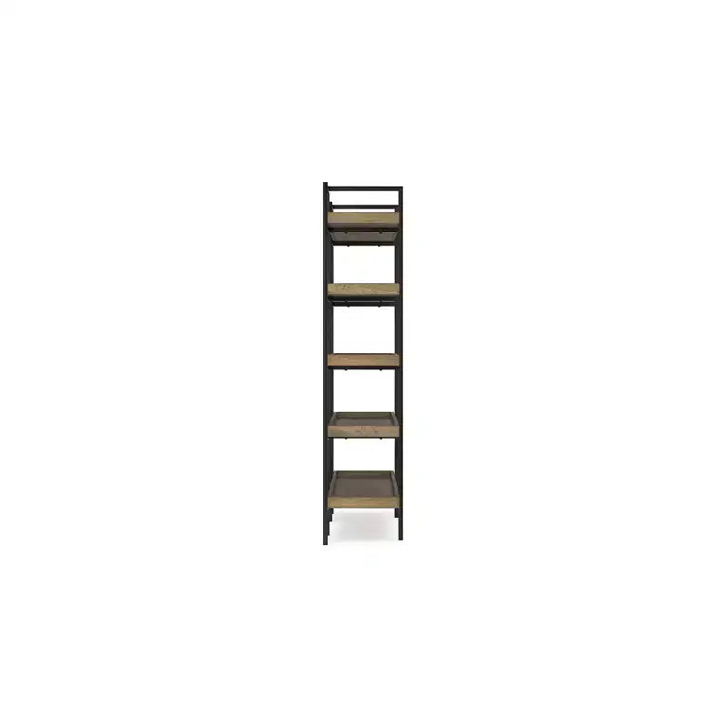 Libreria a 5 ripiani 76, marrone chiaro