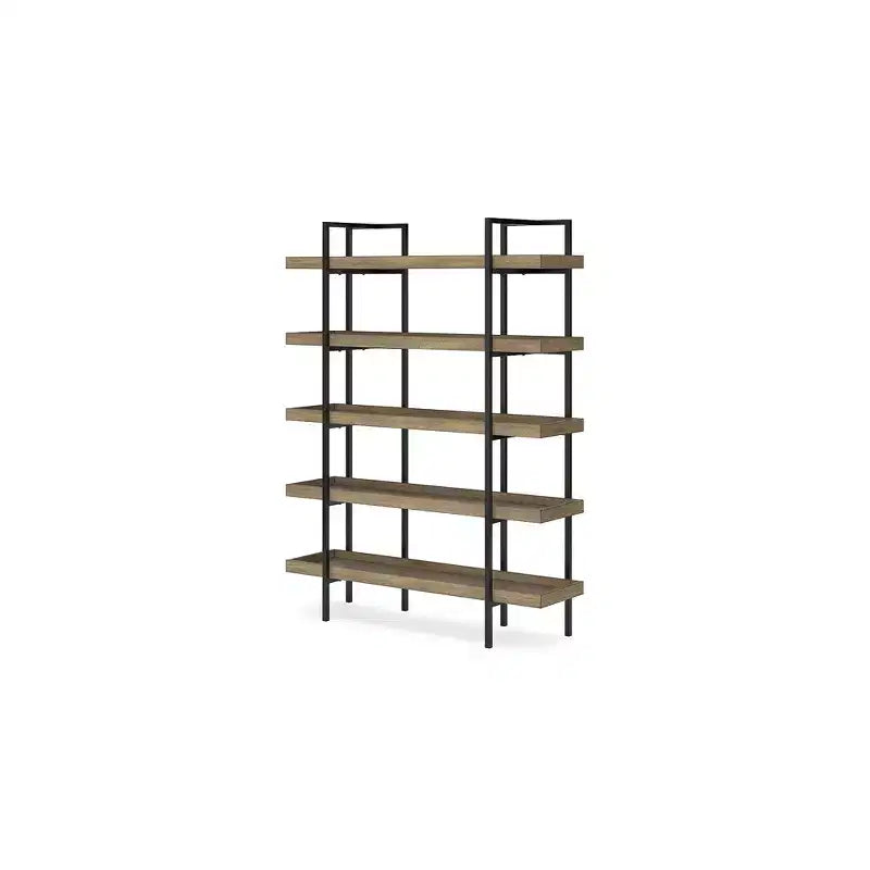 Libreria a 5 ripiani 76, marrone chiaro